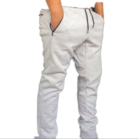 Men’s slim fit  zip pocket jogger sweatpants NWT - Picture 5 of 5